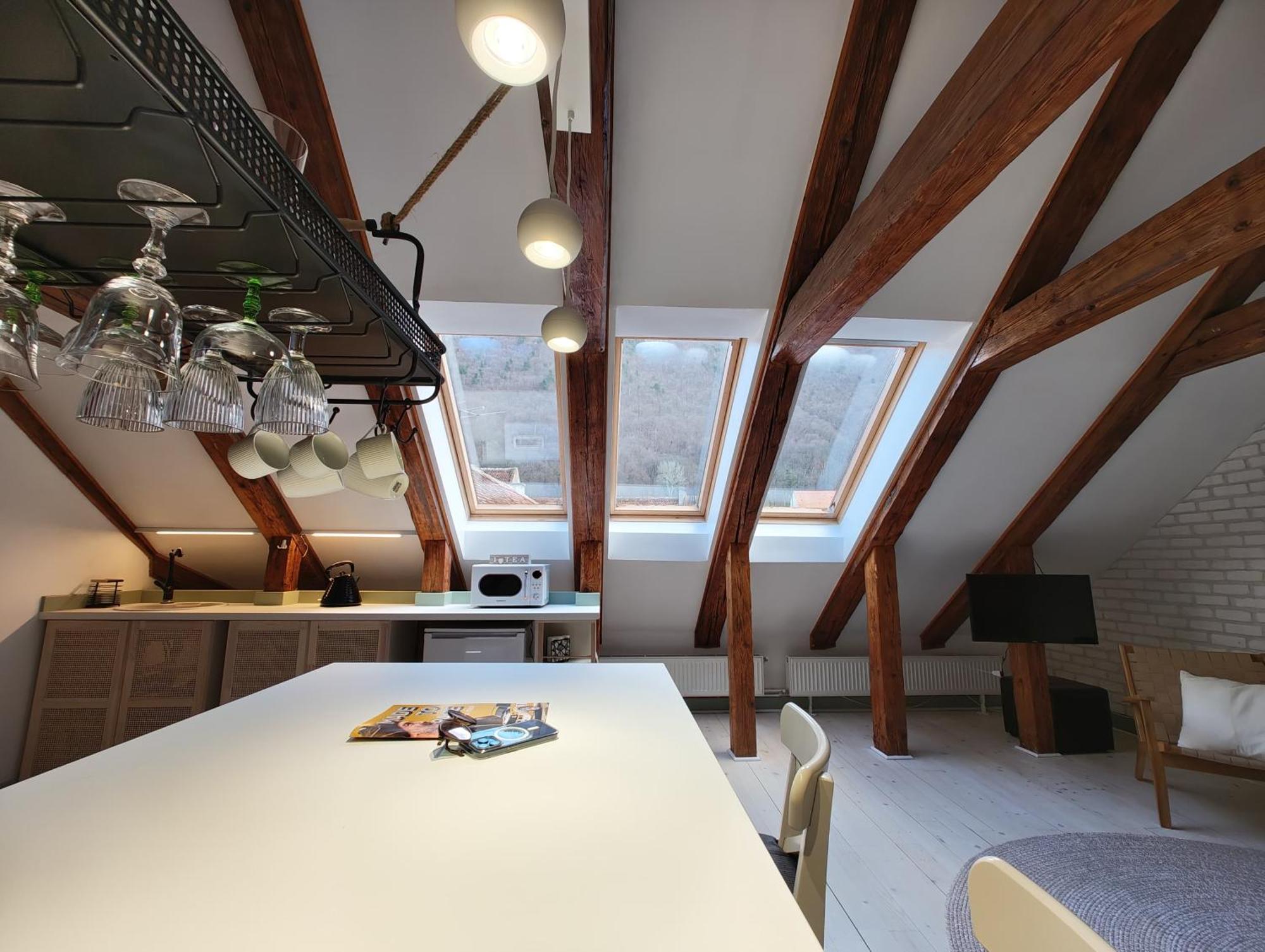 Belle Vista Loft Apartment บราชอฟ ภายนอก รูปภาพ
